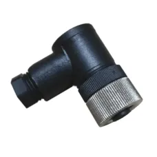 Разъем угловой M12, 4pin, IP67, ввод PG7