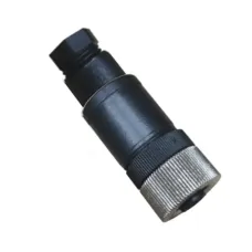 Разъем прямой M12, 4pin, IP67, ввод PG7