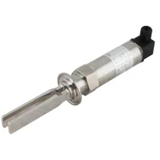 Вибрационный датчик предельного уровня жидкостей, -40 +150°С, Pmax=10 bar, 12 - 55 VDC, IP65, соединение - Clamp DN40, удлинение 100 мм, нерж. сталь 316L, электрополир