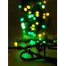 Электрогирлянда наружная 200 LED 20 м разноцветная 8 режимов