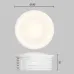 Светодиодный модуль 7W 4000K DIM 110° (7196)