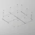 Шинопровод 2 м Flarity платина (арт.TRX154-112PT)