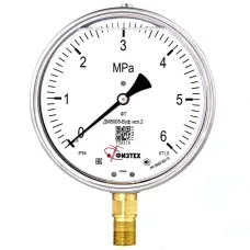 Манометр виброустойчивый ДМ8008-ВУф исп 2 0-6 МПа кт.1.0 d.160 IP54 M20*1.5 РШ ВуГл