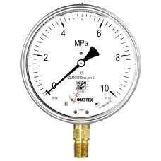 Манометр виброустойчивый ДМ8008-ВУф исп 2 0-10 МПа кт.1.0 d.160 IP54 M20*1.5 РШ ВуСл