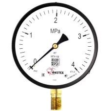 Манометр общетехнический МП4-Уф 0-4 МПа кт.1.5 d.160 IP40 M20*1.5 РШ