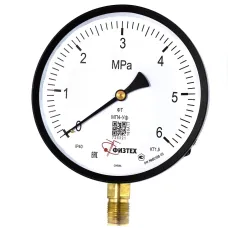 Манометр общетехнический МП4-Уф 0-6 МПа кт.1.5 d.160 IP40 M20*1.5 РШ