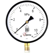 Манометр общетехнический МП4-Уф 0-10 МПа кт.1.5 d.160 IP40 M20*1.5 РШ