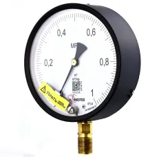 Манометр точного измерения МТИф 0-1 МПа кт.0.6 d.160 IP40 M20*1.5 РШ Корр. 0