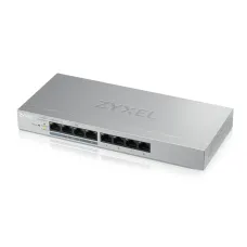 Smart L2 коммутатор PoE+ Zyxel GS1200-8HP v2, 8xGE (4xPoE+), настольный, бесшумный, с поддержкой VLAN, IGMP, QoS и Link Aggregation, бюджет PoE 60 Вт