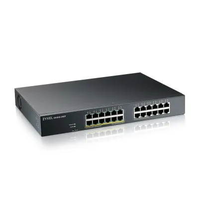 Коммутатор управляемый L2 24 порта. 12xPoE+ 10/100/1000 Мб/с. 130 Вт