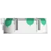 MultiBox Коробка установ. двухкомпонент. 2 поста д/полых стен, под коронку D68мм, глубина 50мм БЕЛАЯ