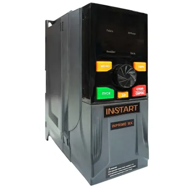 Преобразователь частоты INPRIME MX-G1.1/P1.5-4B (G:1.1кВт/P:1.5квт)(G:2.8А/P:3.8A) 3~400В торм.модуль STO ModbusRTU(опц.: Profinet, Profibus, Ethercat, Modbus TCP/IP, CANopen)