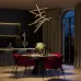Светильник подвесной  Maytoni Line MOD016PL-L96BK LED 90W Черный
