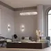 Светильник подвесной  Maytoni Castello MOD335PL-L35CH3K LED 35W Хром
