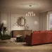 Светильник подвесной  Maytoni Arana MOD401PL-L108BS3K LED 108W Латунь