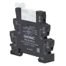 Реле интерфейсное, 1CO, коммутируемый ток 6 А, AgSnO, напряжение 110V AC/DC, винтовые клеммы
