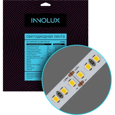 СД Лента INNOLUX 93 540 ИСЛ-2835W168-14-CRI80-IP20-24V