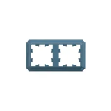 ATLASDESIGN ANTIQUE 2-постовая рамка, универсальная, ИЗУМРУД