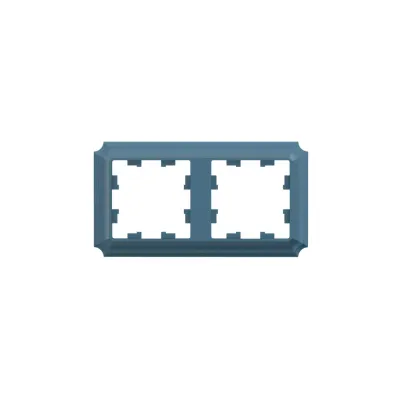 ATLASDESIGN ANTIQUE 2-постовая рамка, универсальная, ИЗУМРУД