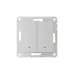 ATLASDESIGN SMART 2-кл. ВЫКЛЮЧАТЕЛЬ с подсв., Zigbee, сх.5, L+N, 10А, мех., БЕЛЫЙ