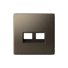 ARTGALLERY НАКЛАДКА двойная для информационных функций типа Keystone, МОККО