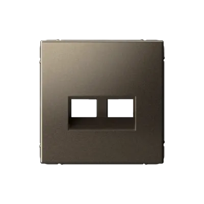 ARTGALLERY НАКЛАДКА двойная для информационных функций типа Keystone, МОККО