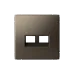ARTGALLERY НАКЛАДКА двойная для информационных функций типа Keystone, МОККО
