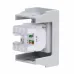 Розетка RJ-45 кат.5E,Viva,1 мод.,серая