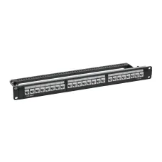Патч-панель 191UCAT6А 24 модуля RJ45 неэкранированная