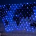 Гирлянда Сеть 1,8х1,5 м, прозрачный ПВХ, 180 LED синий