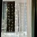 Гирлянда светодиодная Дождь 1.5х1.5 м 144 LED, прозрачный ПВХ, с контроллером, холодное белое свечение