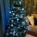 Гирлянда Твинкл Лайт 15 м, темно-зеленый ПВХ, 120 LED, белый