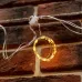 Гирлянда светодиодная дождь из росы 6х3 м теплый белый USB с пультом управления
