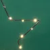 Фигура Звезда подвесная на металлическом каркасе 30 см 20 LED теплый белый питание 2хАА не в комплекте
