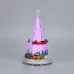 Фигура светодиодная на подставке Новогодний поезд с мелодией 30,5см, RGB