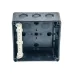 Коробка распределительная Extherm JB-100-BL       140*140*76 мм IP 66, черная, в комплекте с        клеммным рядом 10х10 кв.мм., 76А