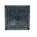 Коробка распределительная Extherm JB-100-BL       140*140*76 мм IP 66, черная, в комплекте с        клеммным рядом 10х10 кв.мм., 76А