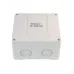 Коробка распределительная Extherm JB-100-GR       140*140*76 мм IP 66, серая, в комплекте с клеммнымрядом 10х10 кв.мм., 76А