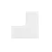AIM 40x17 Угол внутренний белый (розница 4 шт в пакете, 10 пакетов в коробке)