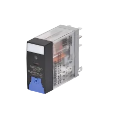 Реле промежуточное 8A 2CO 24VDC тест кнопка LED