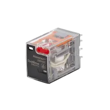 Реле промежуточное 5A 4CO 230VAC тест кнопка LED