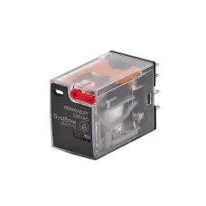 Реле промежуточное 12A 2CO 230VAC тест кнопка LED