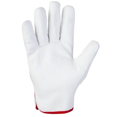 Кожаные рабочие перчатки Smithcraft, манжета свободная, белый, размер 11/XXL (12 пар)