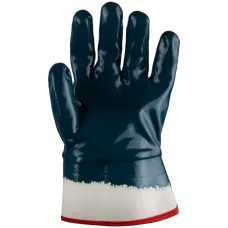 Перчатки Atlant полное нитрил. покр., хлопк. подкладка, крага, размер 10/XL (12пар)