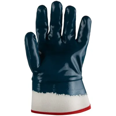 Перчатки Atlant полное нитрил. покр., хлопк. подкладка, крага, размер 10/XL (12пар)