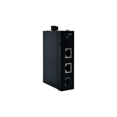 Коммутатор промышленный неуправляемый Ethernet, 2x10/100/1000BaseT, 1x100/1000BaseX SFP