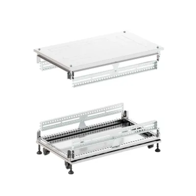 Крыша основание преперфорированные IT-CQE 600x1000, RAL7035