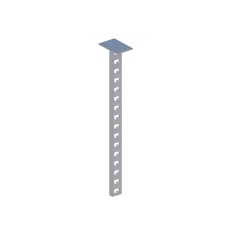 Стойка кабельная потолочная К1152Пц УТ1,5 (s 2,5 мм s1=5,0 мм)