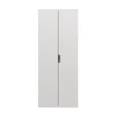 Дверь двойная сплошная IT-CQE 2000x800. RAL7035