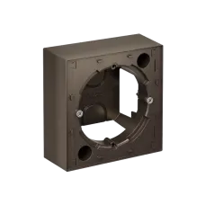 Коробка ATLASDESIGN для наружного монтажа мокко